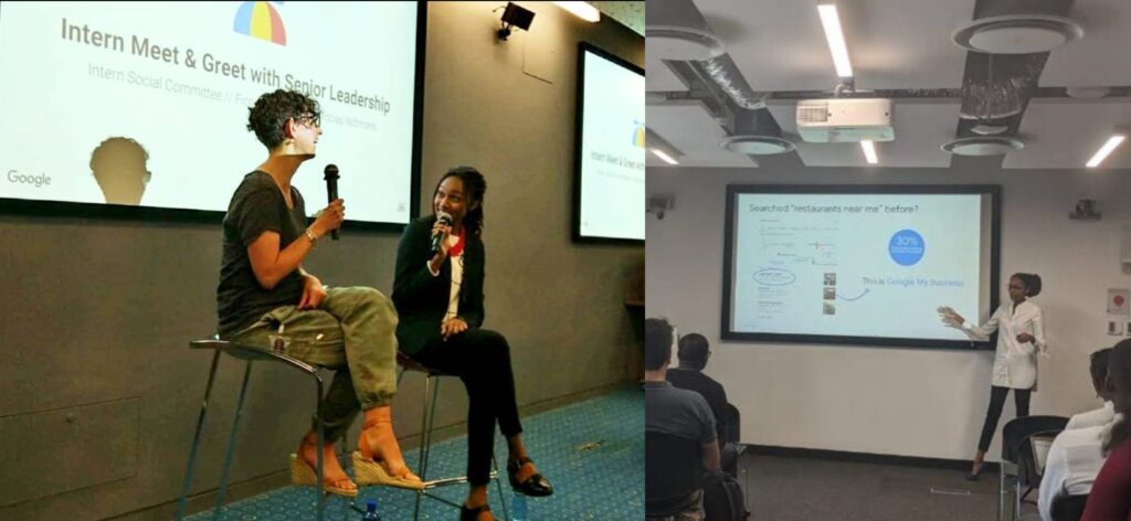 Melissa Kariuki at Google events