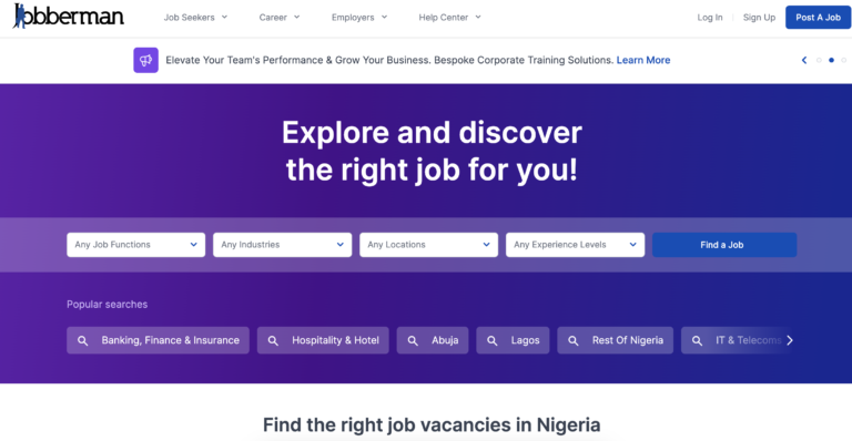 Explore marketing jobs on Jobberman